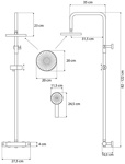 Душевая система Calani Dayton (арт.CAL-P0010) с термостатом- фото5