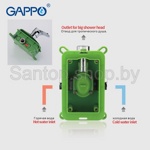 Встраиваемая душевая система GAPPO G7101 (без излива)- фото5