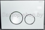 Инсталяционная система BURKE MOD1 c унитазом Milleau Ness 201 (безободковый) и клавишей тип 05 (белый глянец/хром)- фото3