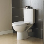 Унитаз CERSANIT Parva 011  New Clean On напольный (безободковый)- фото3
