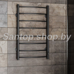 Электрический Полотенцесушитель Roxen Santi 11030-5385B (черный матовый)- фото3