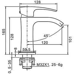 Душевая система Gappo G2407+cмеситель Gappo G1007-1- фото9