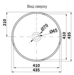 Раковина для ванной CeramaLux 9003А- фото4