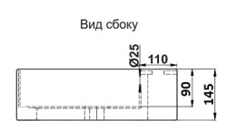 Раковина для ванной CeramaLux 7026В- фото4