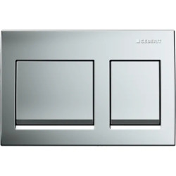 Инсталляция Geberit Alpha 458.233.00.2 клавиша Alpha 35 матовый хром- фото3