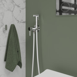 Смеситель с псевдобиде Roxen Santi 50094000-CH (глянцевый хром)- фото4