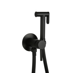 Смеситель с псевдобиде Roxen Santi 50094000-В (черный матовый)- фото2