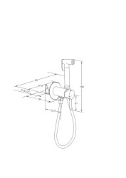 Смеситель с псевдобиде Roxen Santi 50094000-CH (глянцевый хром)- фото6