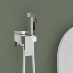 Смеситель с псевдобиде Roxen Santi 50096000-CH (глянцевый хром)- фото7