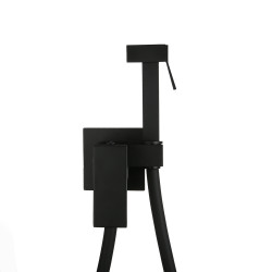 Смеситель с псевдобиде Roxen Santi 50096000-В (черный матовый)- фото2