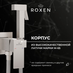 Смеситель с псевдобиде Roxen Santi 50096000-BN (брашированный никель)- фото2
