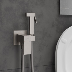 Смеситель с псевдобиде Roxen Santi 50096000-BN (брашированный никель)- фото3