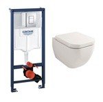 Система инсталляции GROHE Rapid SL 38772001 с унитазом Lavinia Boho One 33020020- фото