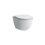 Унитаз Laufen Pro 820966 Безободковый с покрытием LCC ( с пневмокрышкой)- фото