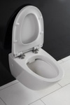 Унитаз BelBagno Alpha подвесной безободковый (с пневмокрышкой)- фото3