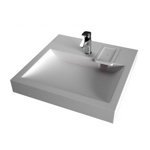 Умывальник Kvadro 600x500 на стиральную машину- фото