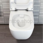 Унитаз подвесной Vitra Shift Rim-ex (7742B003-0075) с пневмо крышкой- фото3