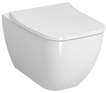 Унитаз подвесной Vitra Shift Rim-ex (7742B003-0075+191-003-009) с пневмо крышкой Slim- фото