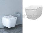 Унитаз подвесной iDevit Halley безободковый с пневмокрышкой- фото5